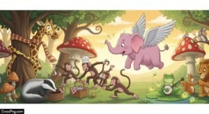 Funny animal background image