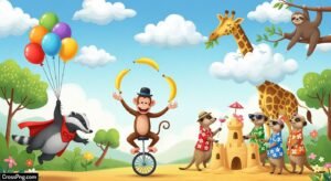 Funny animal background image 2