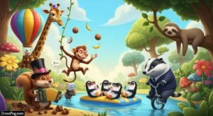 Funny animal background image 3