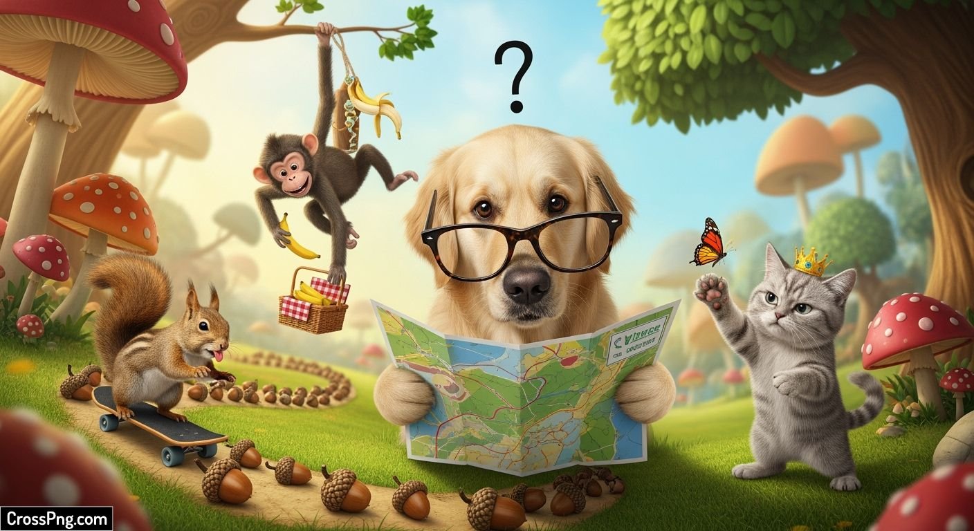 Funny animal background image