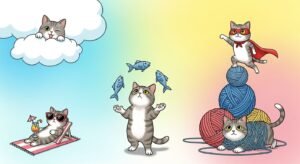Funny cat background image 2