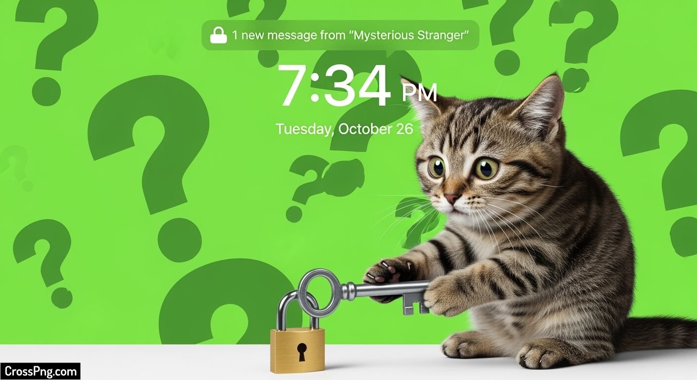 Funny lock screen background image