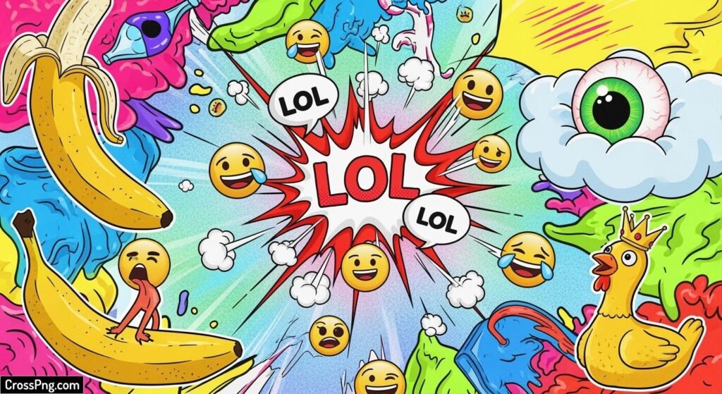 Funny thumbnail background image