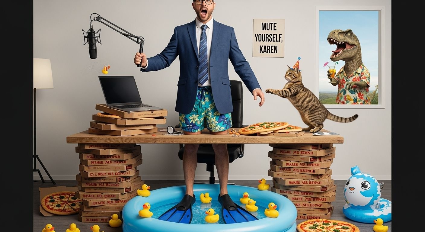 Funny zoom background image 4