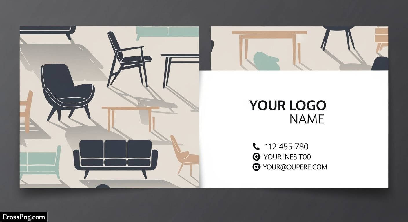 Furniture visiting card background image 2