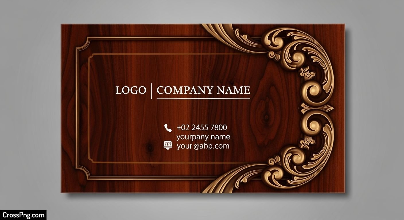 Furniture visiting card background image