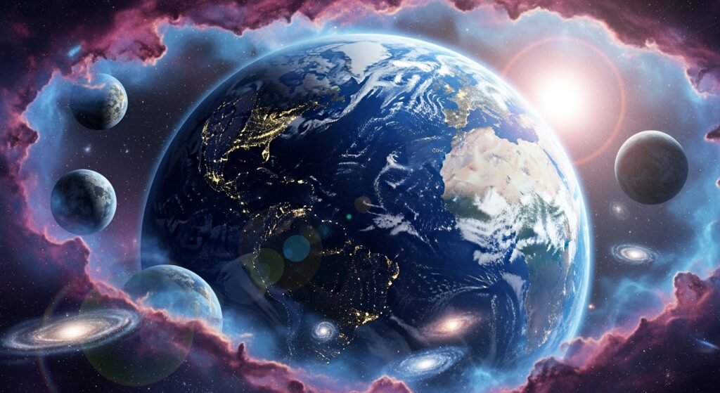 Game background earth image 2