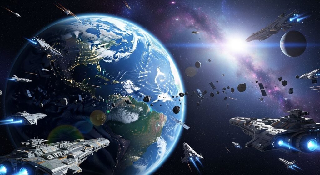 Game background earth image 3