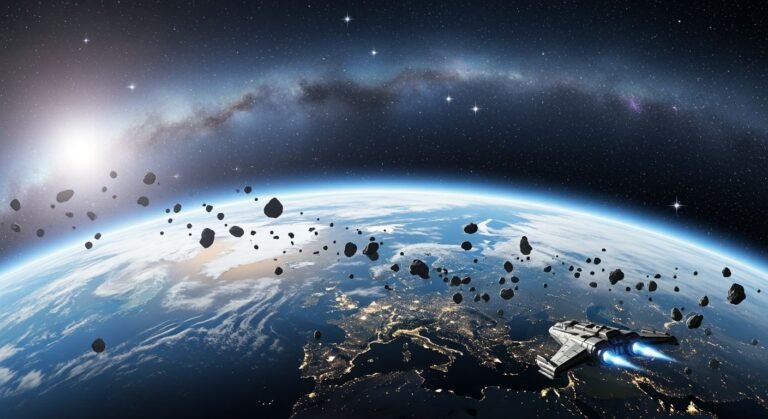 Game background earth image