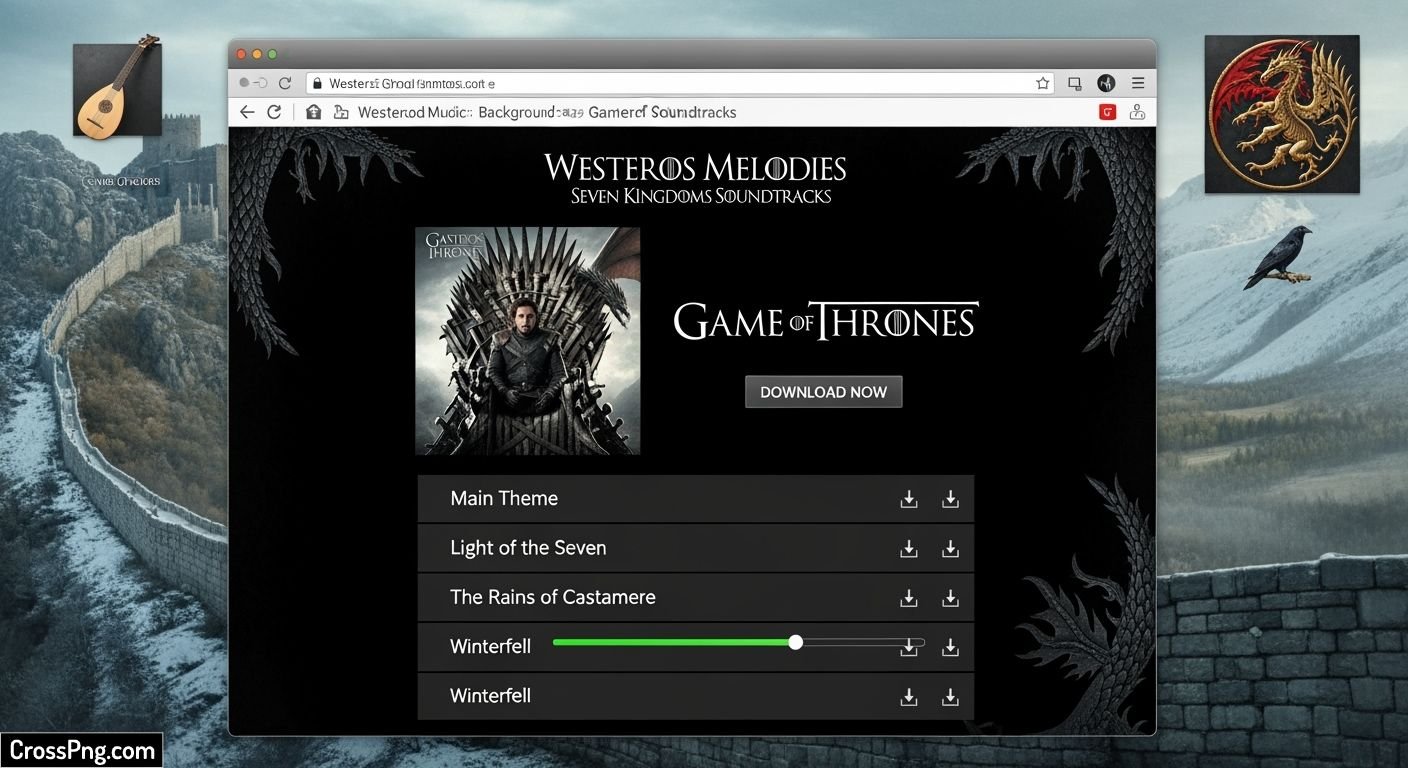 Game of thrones background music download image