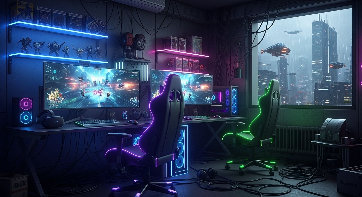 Gaming room background image 2