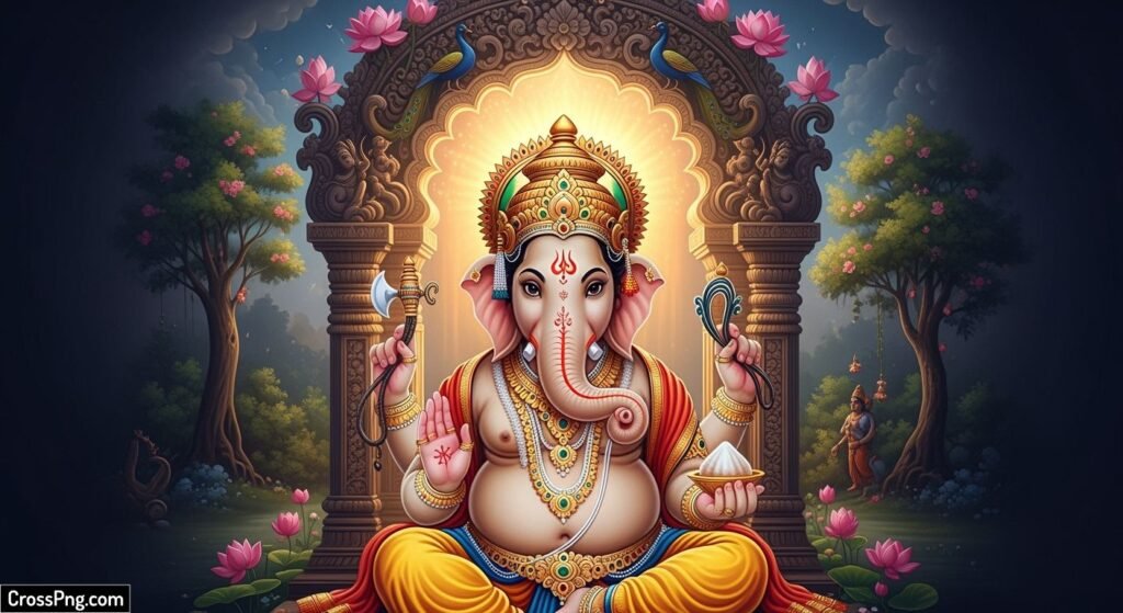 Ganapati background image