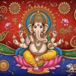 Ganesh background designs image