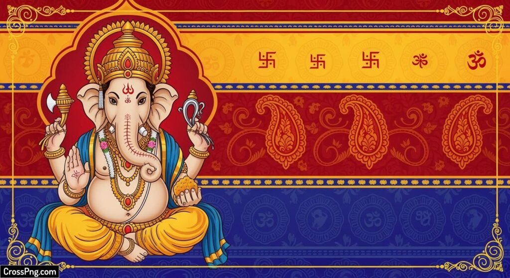 Ganesh banner background image
