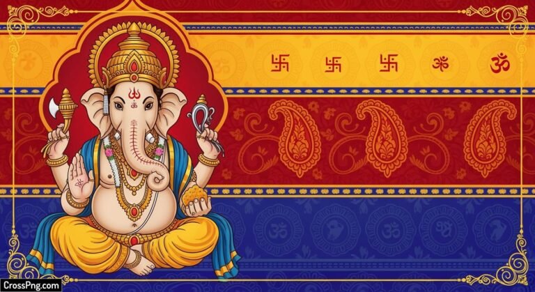 Ganesh banner background image