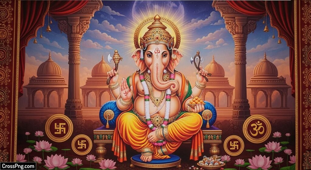 Ganesh banner background image