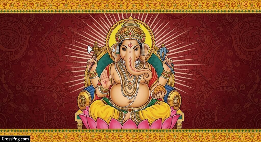 Ganesh banner background image 2
