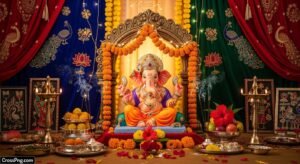 Ganesh chaturthi background image