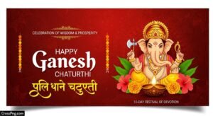 Ganesh chaturthi banner editing background image 3