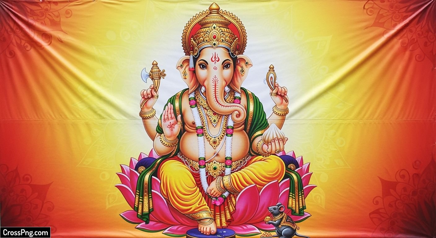 Ganesh flex background image 2