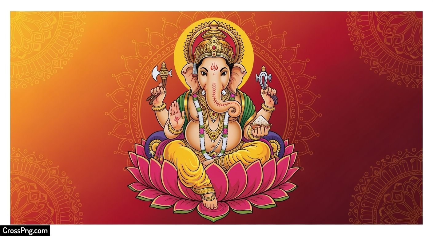 Ganesh flex background image