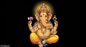 Ganesh images black background image