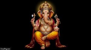Ganesh images black background image 3