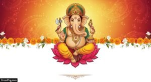 Ganesh invitation background image