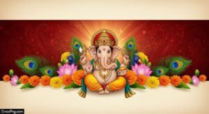 Ganesh invitation background image