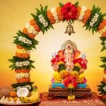 Ganesh puja background image