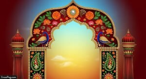 Ganpati background design image 2