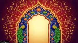 Ganpati background design image