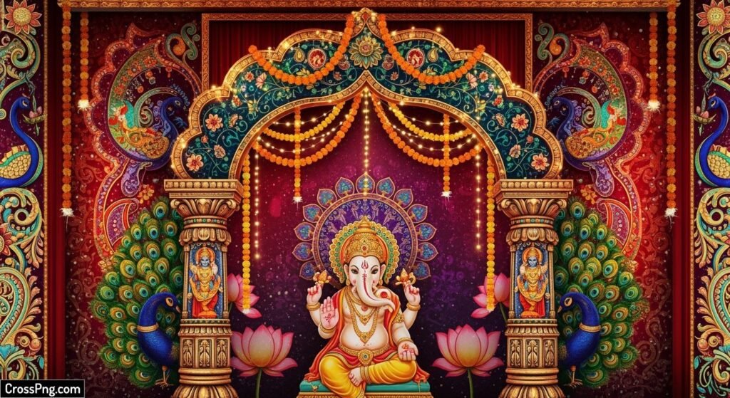 Ganpati bappa background image