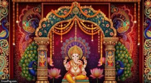 Ganpati bappa background image