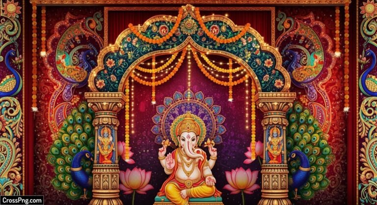 Ganpati bappa background image