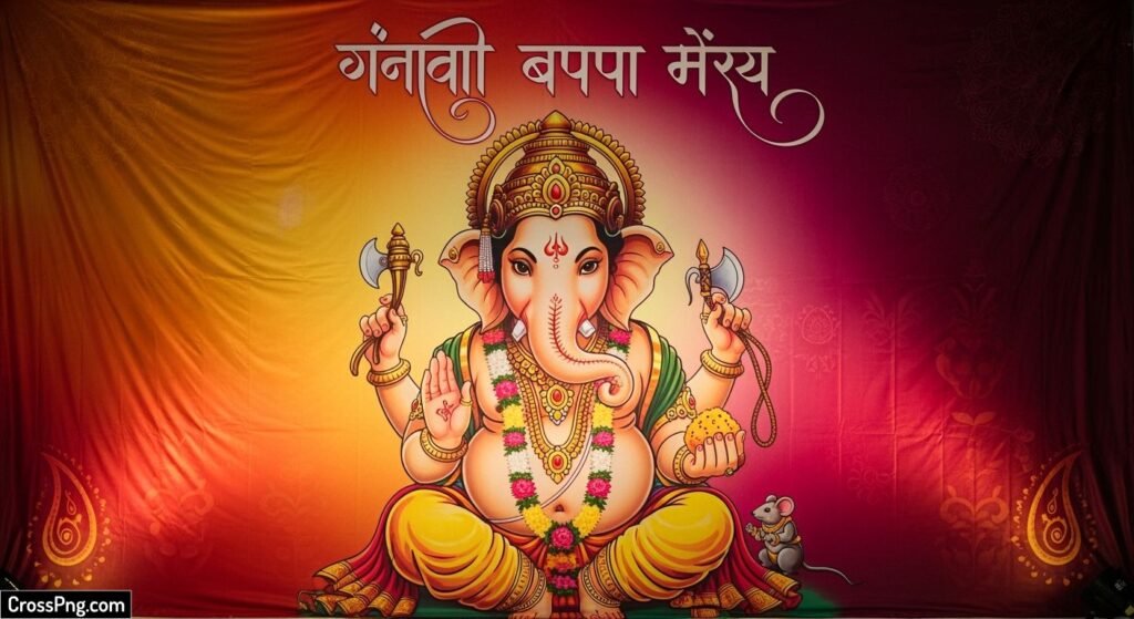 Ganpati bappa banner background image