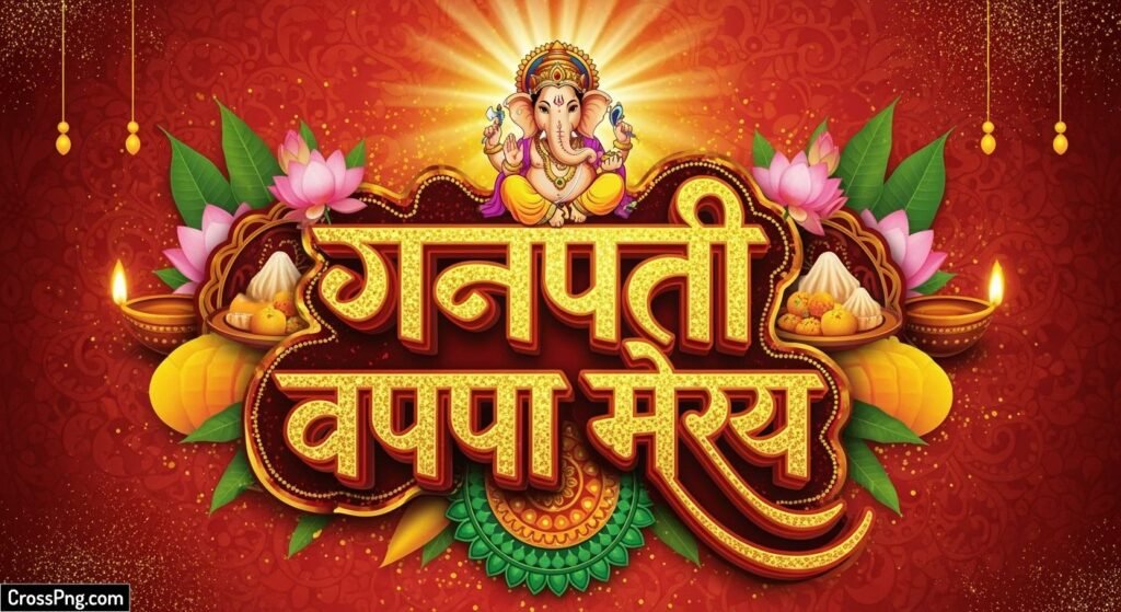 Ganpati bappa banner background image 3