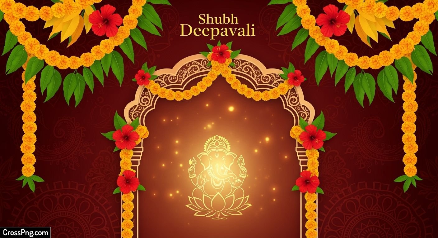 Ganpati flex background image