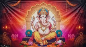 Ganpati flex background image 2