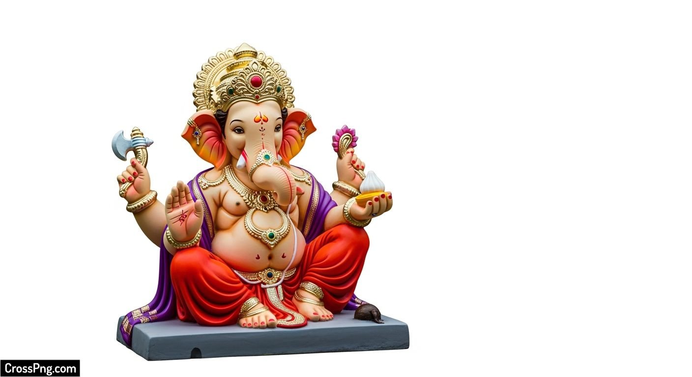 Ganpati photo without background image 3