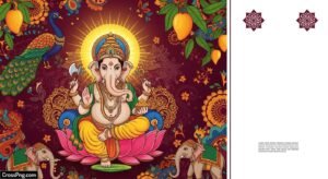 Ganpati poster background image 2