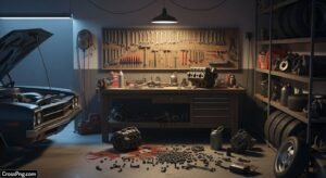 Garage background image