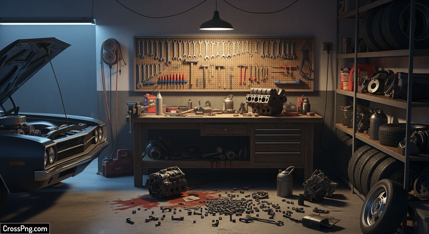 Garage background image