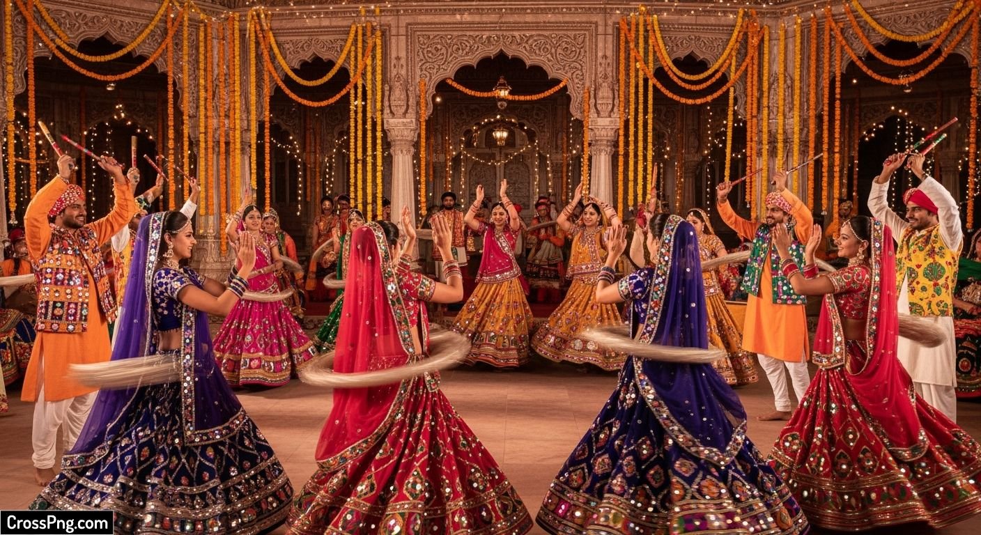 Garba background hd image