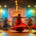 Garba background hd image