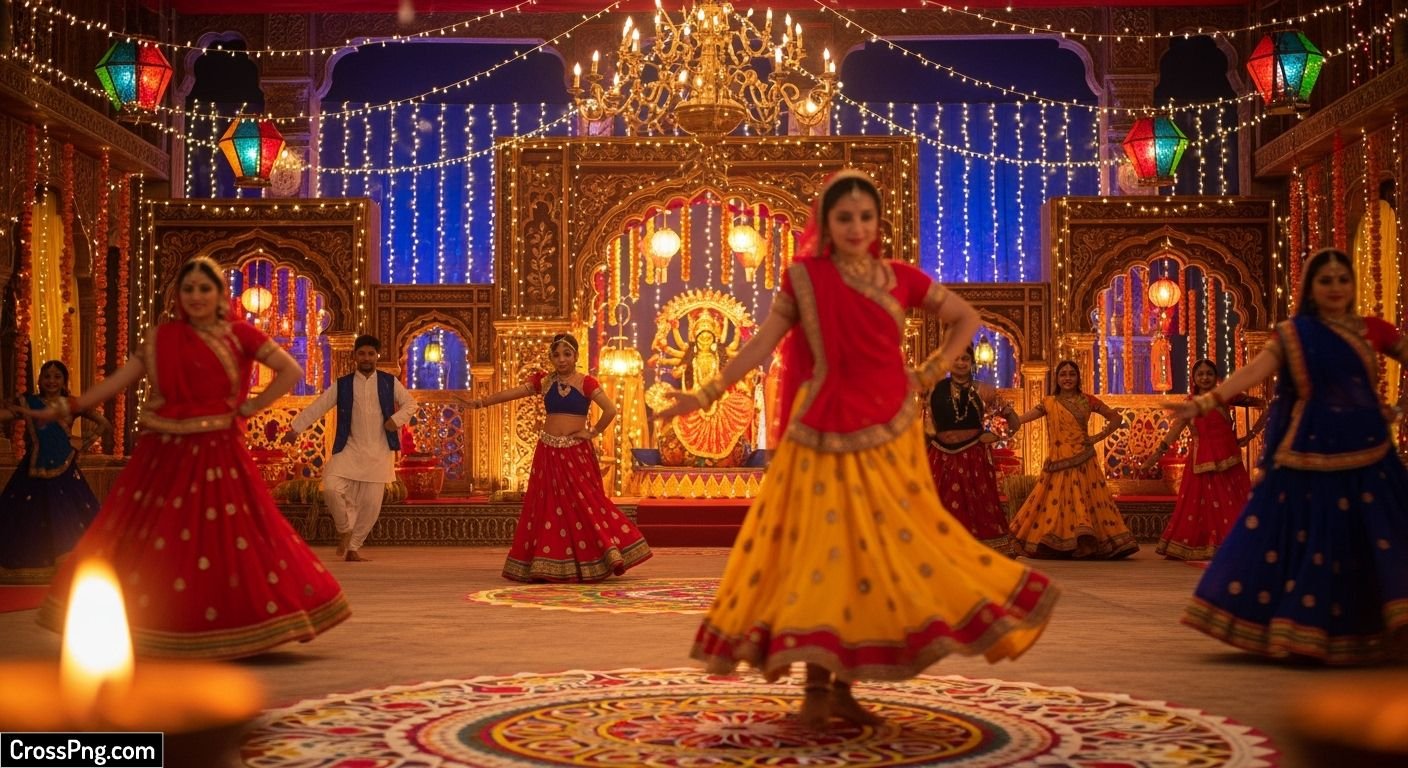 Garba background hd image 3