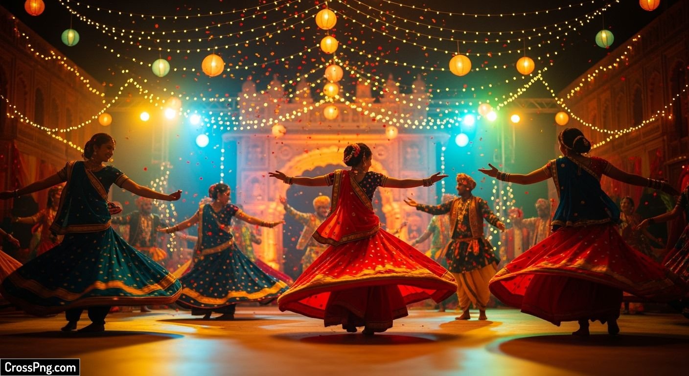 Garba background hd image
