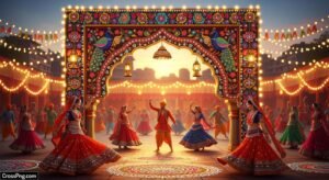 Garba background image