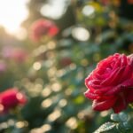 Garden blur background image