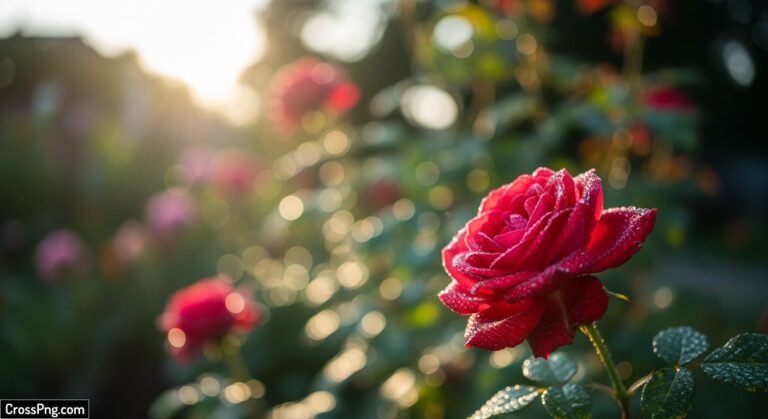 Garden blur background image